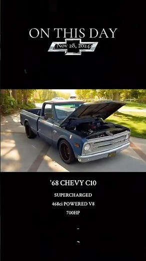 Chevy C10 Pickup Truck #ride #automobile #musclecar #truck #pickup #chevy #chevytrucks #4x4