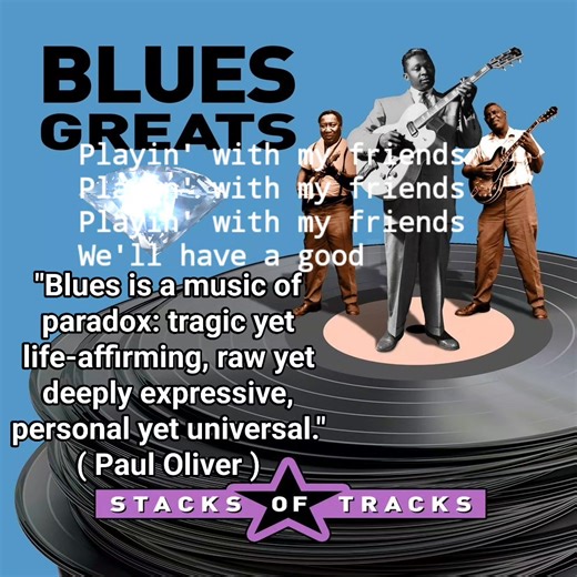 Paul Oliver, a renowned historian of blues music, had many insightful quotes about the genre. One of his notable quotes is: "Blues is a music of paradox: tragic yet life-affirming, raw yet deeply expressive, personal yet universal." He often emphasized how the blues conveyed both the struggles and resilience of its musicians, shaping it into a powerful and enduring art form. #guitar #goodvibes #vinylcollection #bluesmusic #artwork #inspirationalquotes #culture #bbking #inspiration | Super Blues