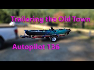 Old Town Autopilot 136 - How I Transport a Heavy Kayak