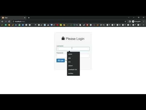 Lobby Chat Rooms Information System in PHP Application Projects