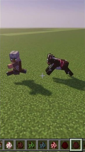 villager crossbow vs cow infected!! Amazing fight mod mobs in minecraft