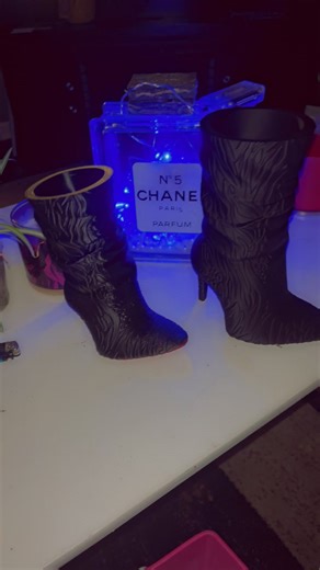 3D-Printed Red Bottom Heel Boot Planter for Modern Homes