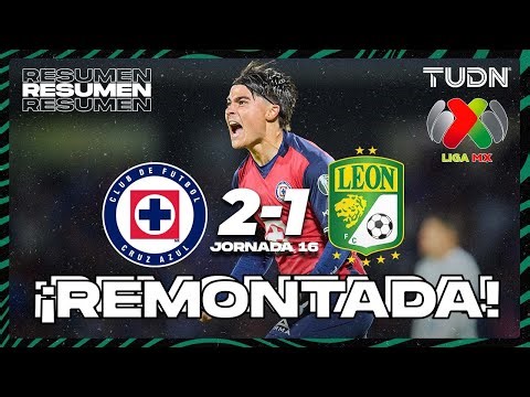 HIGHLIGHTS - Cruz Azul 2-1 León | Liga MX - Matchday 16 CL 2025 | TUDN