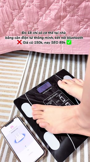 Cân Điện Tử: Đo Chỉ Số Cơ Thể Đơn Giản và Tiện Lợi