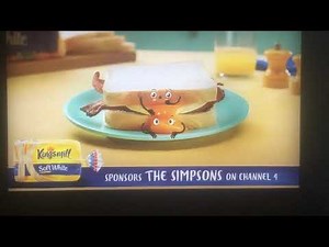 Kingsmill soft white sponsor The Simpson’s on channel 4