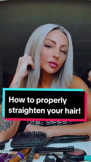 7.8K views · 54 reactions | How to properly straighten your hair!...