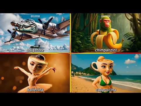 Tiles Hop EXE | ALIGATORE vs SHIMPANZINI vs BALERINA vs CAPPUCHINA