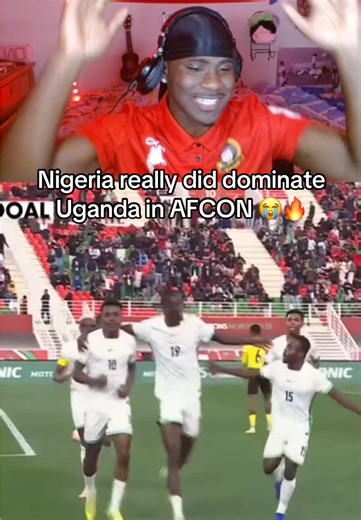 Nigeria really did dominate Uganda in AFCON 😭🔥 #nigeria #testdummysaint #afcon #soccerskills #afcon2025