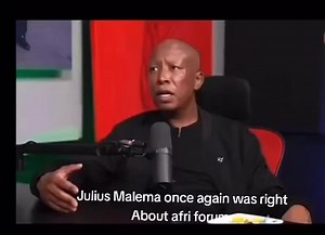 Julius Malema is the FIRST leader since 1994 with the COURAGE to demand the BAN of racist groups like AfriForum, the militant arm of white supremacy masquerading as "civil rights. | Andile Gogoda