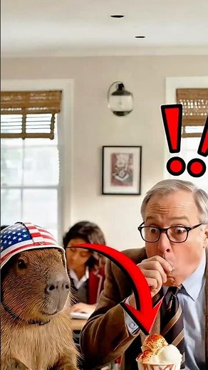 Capy Gets Blamed After Alex’s Spicy Ice Cream Prank Backfires #capybara