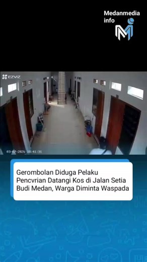 Warga Medan Waspada: Gerombolan Mencurigakan Datangi Kos
