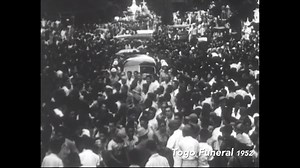 1952. The Funeral of Comedian Togo. | Casa Grande Vintage Filipino Cinema