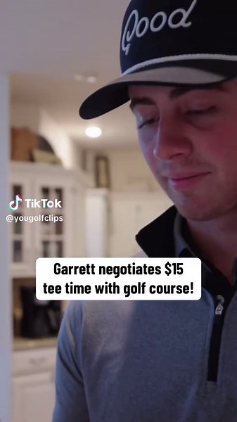 Cheapest 9 hole golf deal!? #garrettclark #gmgolf #garretclark #golftiktok #goodgood #golf