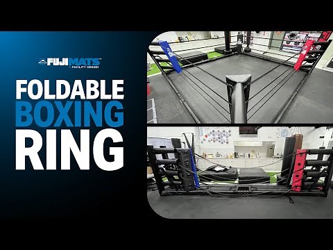 FUJI Mats Foldable Boxing Ring