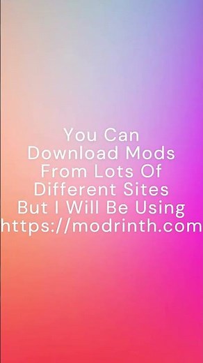 How To Install Minecraft Mods #shorts