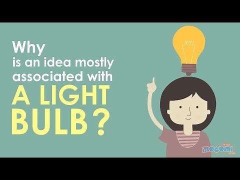 Why is an idea mostly associated with a light bulb? Curious Question | Educational Videos by Mocomi