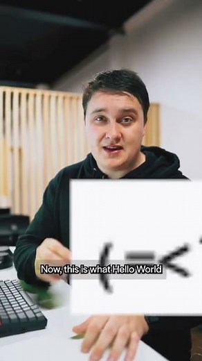 The hardest programming language of ALL TIME👩‍💻 #technology #programming #software #productivity