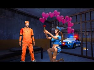 O AMOR PROIBIDO O BANDIDO E A POLICIAL!! FREE FIRE HISTÓRIA