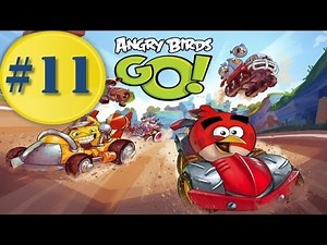 Angry Birds Go! Gameplay Walkthrough Part 11 - Chuck Recruited Last Level