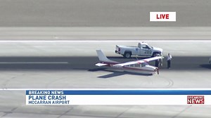 Cessna aircraft has hard landing at McCarran Airport