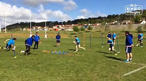 109K views · 1.2K reactions | ⚡️ Exercices à Faire ⚡️ 3 exercices à faire pour travailler votre agilité et vos changements de direction. Session certifiée par l'équipe de France à 7  Attention aux glissades  | France Rugby | Facebook