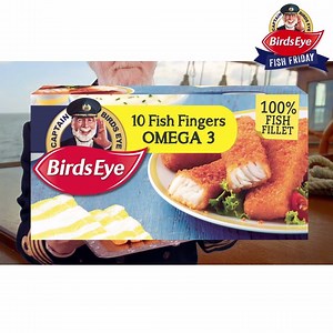 Make #FishFriday a feast fit for all the crew with the Captain’s Fish Fingers, which contain a natural source of Omega 3. | Birds Eye