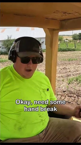 THE FIST PUSH WITH A 1950's DOZER!