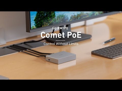 Comet PoE (GL-RM1PE) | Power-over-Ethernet KVM with Full BIOS Control