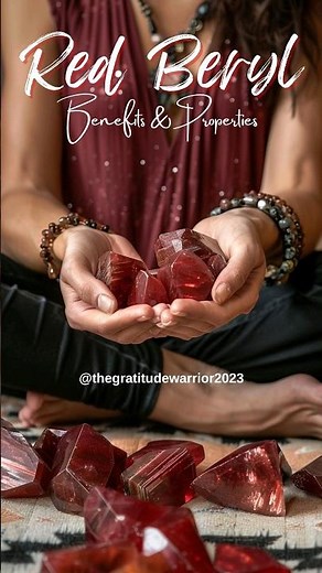 RED BERYL STONE Benefits and Properties