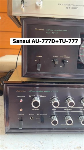 Sansui AU-777D TU-777 | Aon Retro Hifi อ้นเรโทรไฮไฟ ขายเครื่องเสียงมือสองราคาถูก