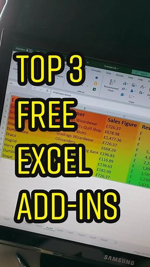Excel Add-Ins: #techtips #tips #hack #howto #learnontiktok #fyp #edutok #exceltips