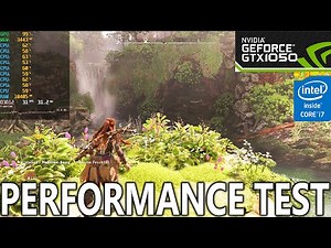 Horizon Forbidden West on GTX 1050 | Performance Test | FSR 2 | #gtx1050