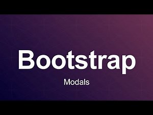 Bootstrap 3 Tutorial 82 - Modals