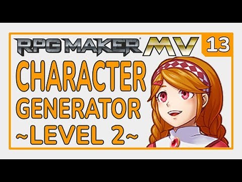 Character Generator [L2_E13] RPG Maker MV Tutorial