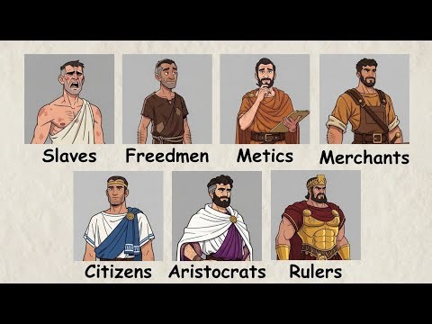 7 Levels of Social Hierarchy in Ancient Greece explained