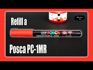 How to Open and Refill a Posca PC-1MR Marker