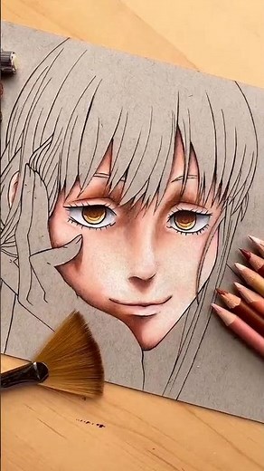 how to shade anime skin tone.(step by step)👌#art #drawing #viralvideo #anime #creative