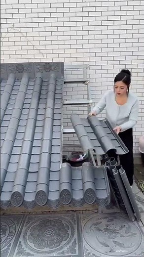 the process of opening the building foundation cover