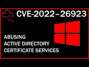 Exploiting CVE-2022-26923 by Abusing AD CS | TryHackMe