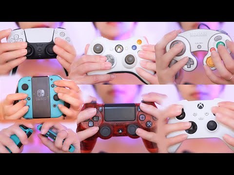 The BEST Controller Sounds for Relaxation and Gaming 🎮🌙 (1 Hour 4K ASMR)