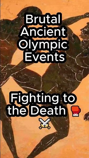 Brutal Ancient Olympic Events: Fighting to the Death 🥊⚔️