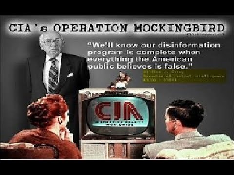 CIA Media Control Program 1975 Church Committee Congressional investigations - Operation Mockingbird