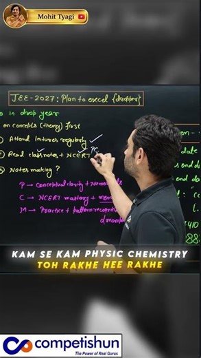 JEE Strategy: Lectures + Notes + NCERT + Practice #abjsir