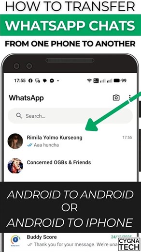 🔄 How to Tansfer WhatsApp Chats to ANY New Phone (Android to Android OR Android to iPhone)