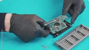 hdd repair and disassembly