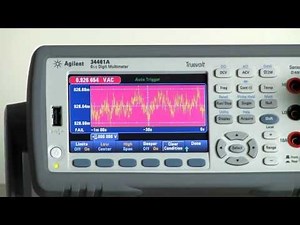 Keysight Truevolt Digital Multimeters with Histograms, Trend Charts, Bar Meter and Statistics