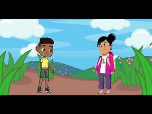 Greetings in English: A Fun Cartoon Conversation with Two Character| @SpeakEasyToons