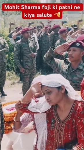Mohit Sharma's wife in unbearable pain #army #armylover