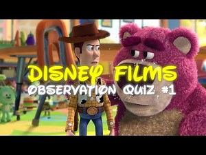 Disney Films Observation Quiz Part 1