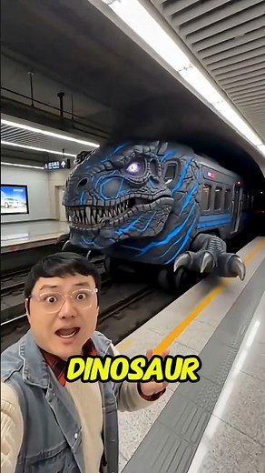 “Inside the Dinosaur Train Full of Baby Dinos!” #shortvideo